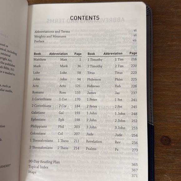 Holy Bible Common English Bible 2011 New Testament with Psalms Leather Softshell - Picture 7 of 13